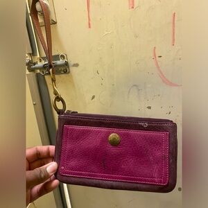 Coach wristlet